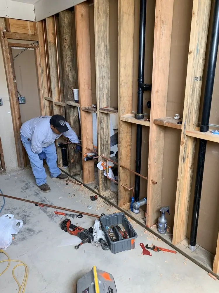 Commercial rough-in plumbing for Water Heater Replacement in Barnstable